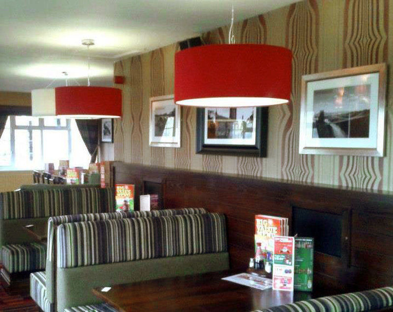 Bridge Inn كليفدن المطعم الصورة